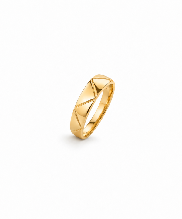 18K Yellow Gold Wedding Band (2.24g)