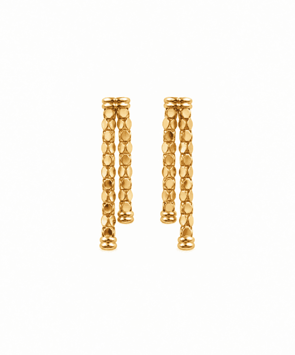 18K Yellow Gold Earrings (8.47g)