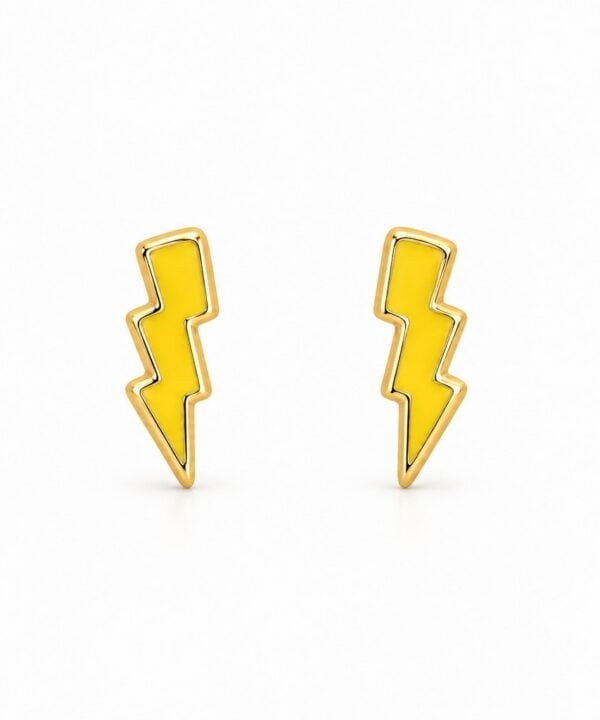 18K Yellow Gold Earrings (0.98g)