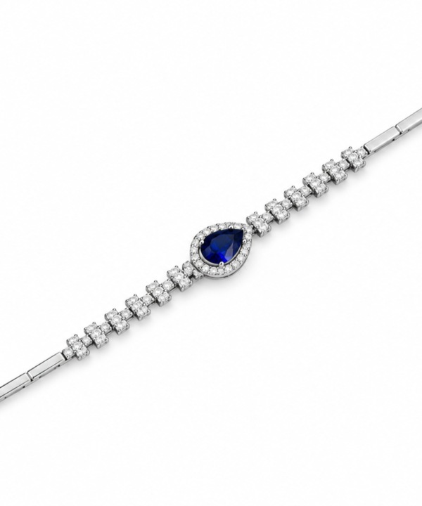 18K White Gold Bracelet (6.28g)