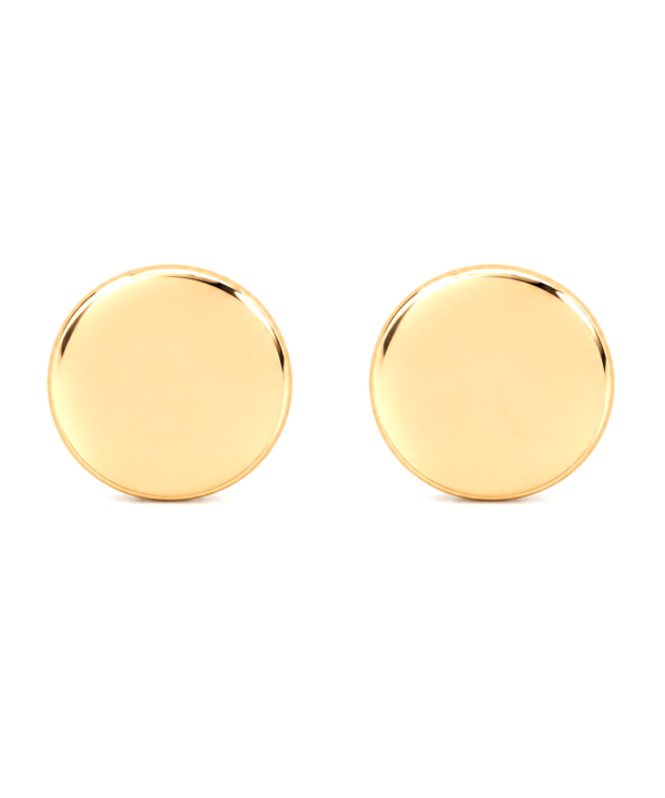 18K Yellow Gold Earrings (1.26g)