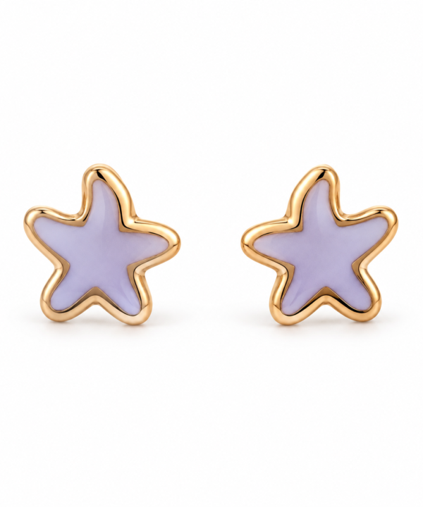 18K Yellow Gold Earrings (1.04g)