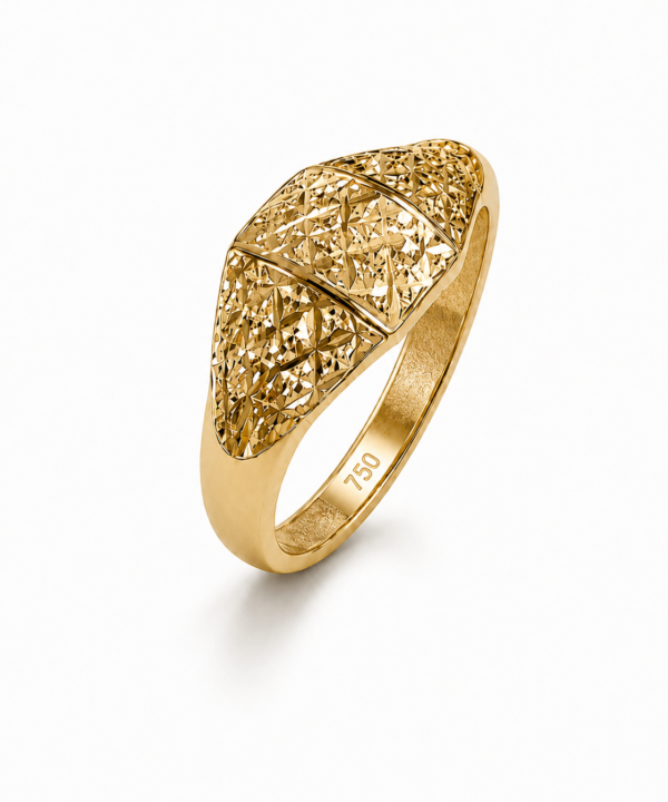 18K Yellow Gold Ring (1.45g)