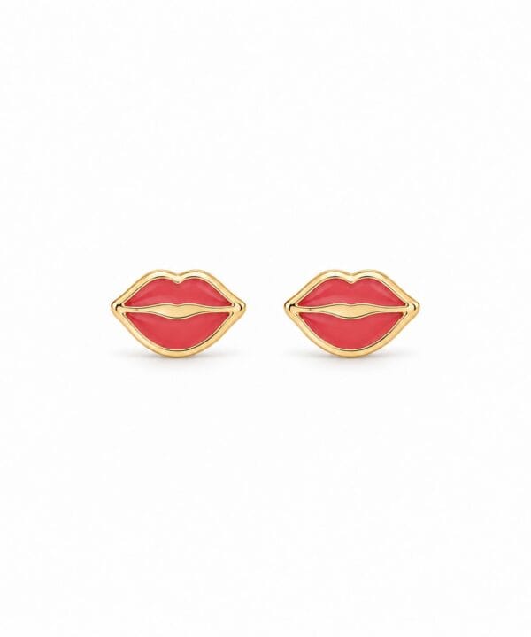 18K Yellow Gold Earrings (0.93g)