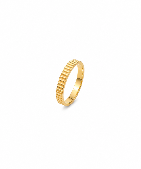 18K Yellow Gold Wedding Band (4.10g)