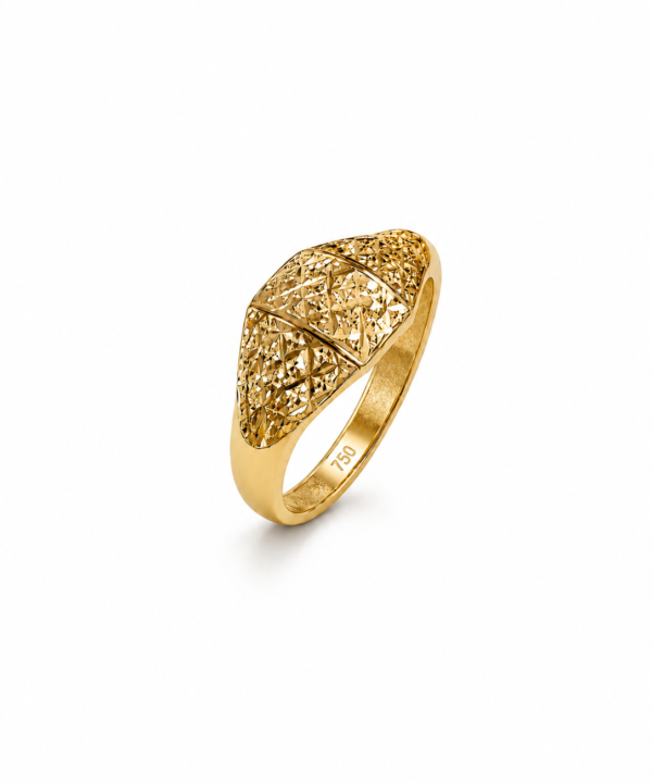 18K Yellow Gold Ring (1.45g)
