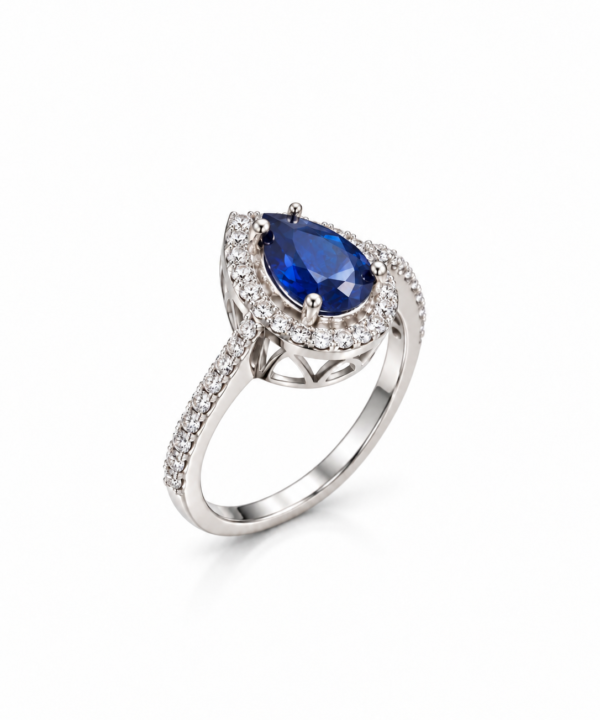 18K White Gold Ring (3.20g)