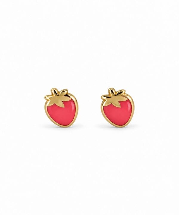 18K Yellow Gold Earrings (0.93g)