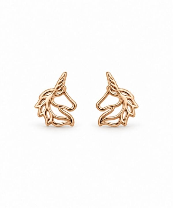 18K Yellow Gold Earrings (0.64g)