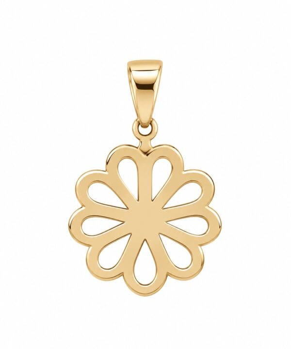18K Yellow Gold Pendant (0.62g)