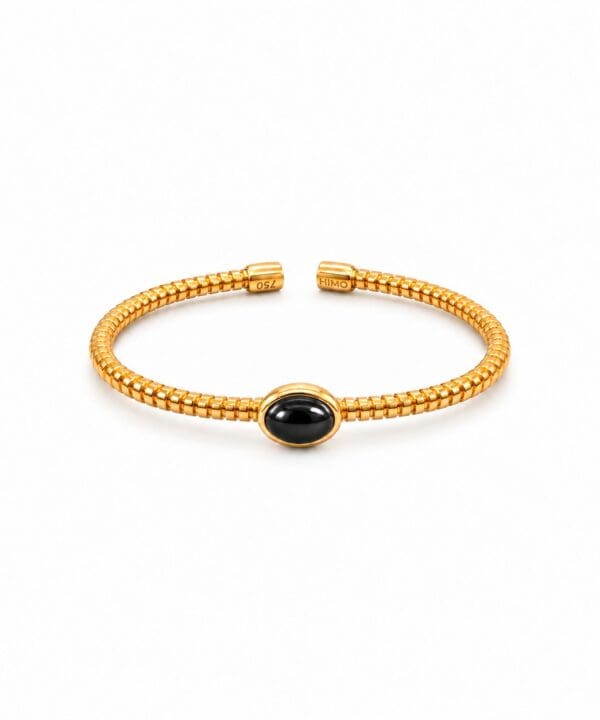 18K Yellow Gold Bangle (9.51g)