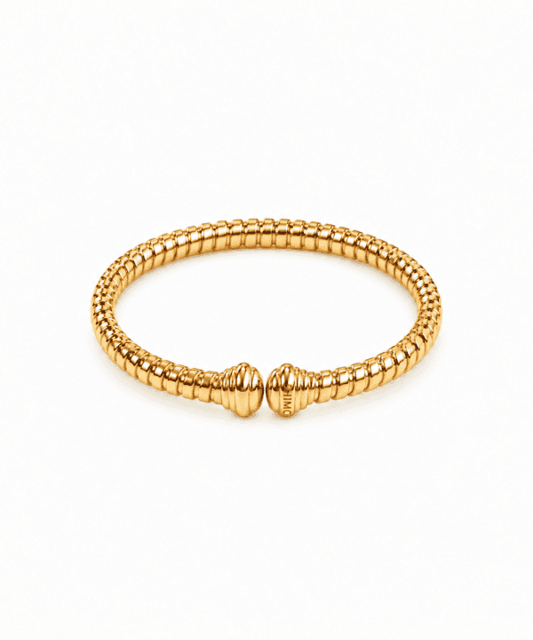 18K Yellow Gold Bangle (22.36g)