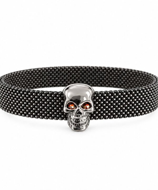 18K White Gold Men Bracelet (1.60g)