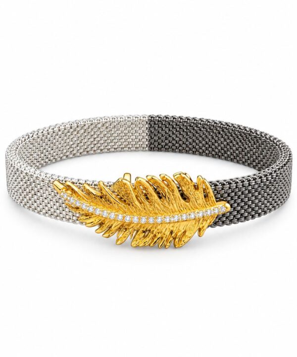18K Yellow Gold Women Bracelet (4.80g)