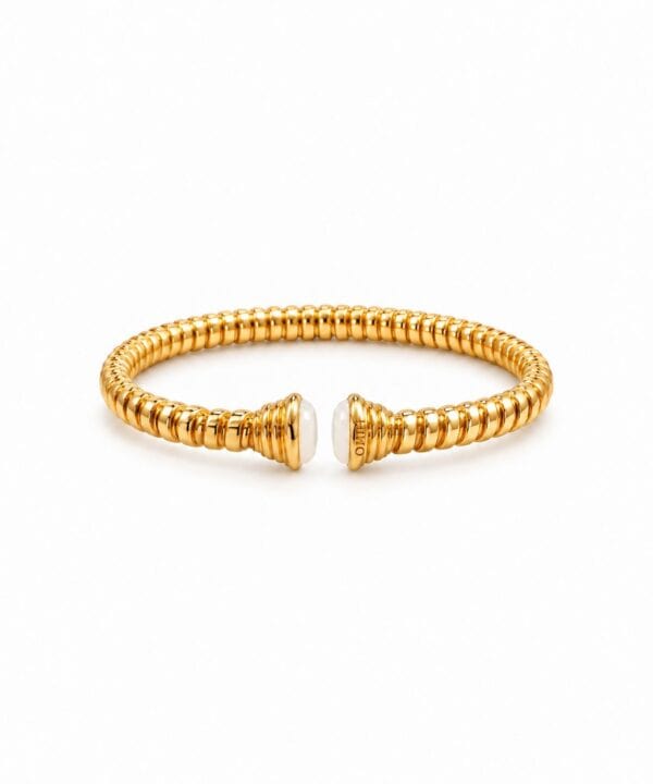 18K Yellow Gold Bangle (15.96g)
