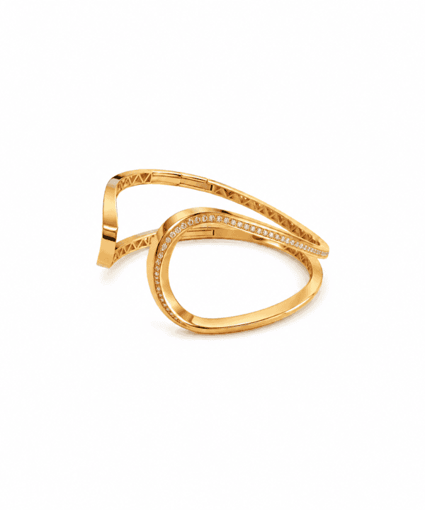 18K Yellow Gold Bangle (21.69g)