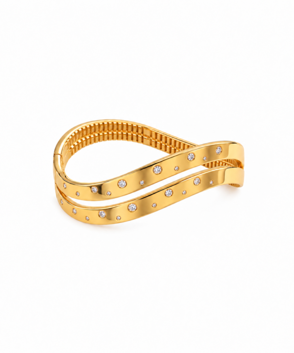 18K Yellow Gold Bangle (21.44g)