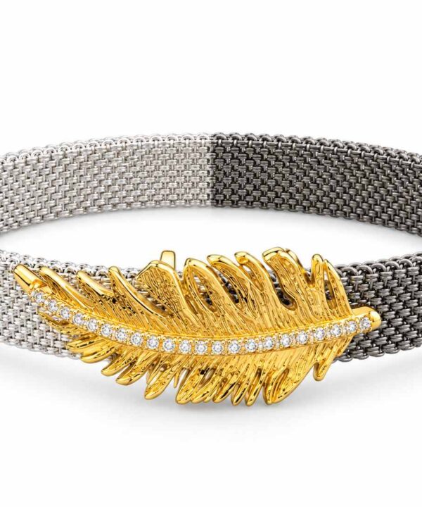 18K Yellow Gold Women Bracelet (4.80g)