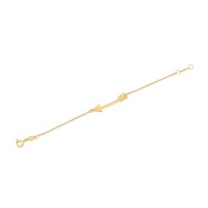 18K Yellow Gold Bracelet - 1.19g