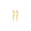 18K Yellow Gold Earrings - 4.62g