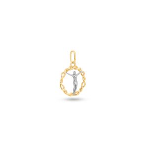 18K Yellow/White Gold Pendant - 2.50g