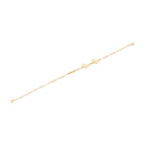 18K Yellow Gold Bracelet - 1.36g