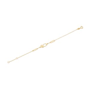 18K Yellow Gold Bracelet - 0.69g