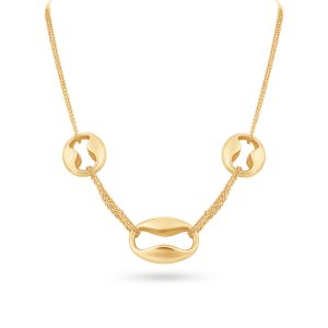 18K Yellow Gold Necklace - 12.15g