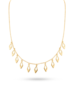 18K Yellow Gold Necklace - 1.99g