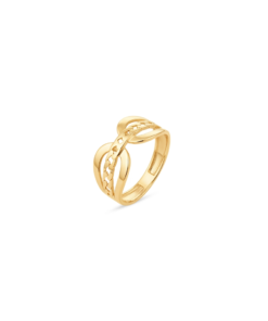 18K Yellow Gold Ring - 2.82g