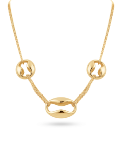 18K Yellow Gold Necklace - 12.15g