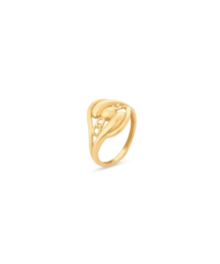 18K Yellow Gold Ring - 2.40g