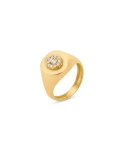 18K Yellow Gold Ring - 4.28g