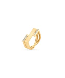 18K Yellow Gold Ring - 4.88g