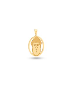 18K Yellow Gold Icon Pendant - 1.75g