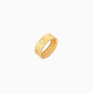 18K Yellow Gold Ring - 4.53g