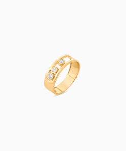 18K Yellow Gold Ring - 3.41g