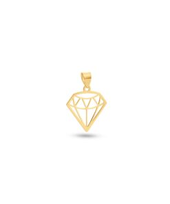 18K Yellow Gold Pendant - 0.68g
