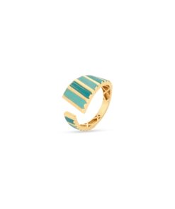 18K Yellow Gold Ring - 3.86g