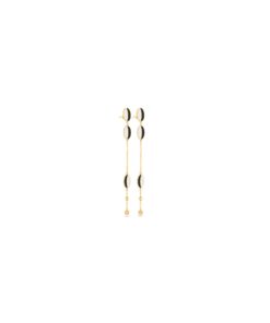 18K Yellow Gold Earrings - 2.30g