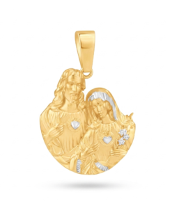 18K Yellow Gold Icon Pendant - 4.52g