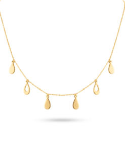 18K Yellow Gold Necklace - 1.85g