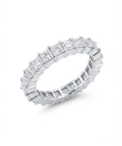 18K White Gold & Diamond Wedding Band (1.62ct)