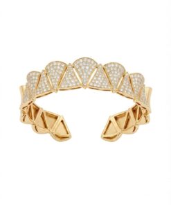 18K Yellow Gold & Diamond Bangle (3.00ct)