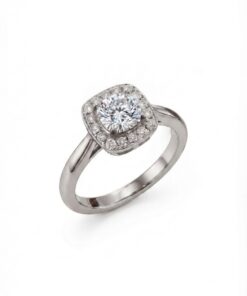 18K White Gold & Diamond Ring (0.95ct)