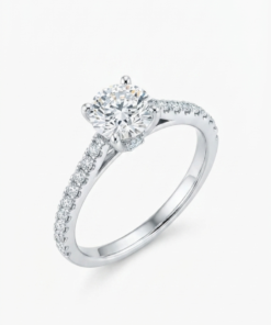 18K White Gold & Diamond Engagement Ring (1.17ct)