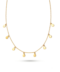 18K Yellow Gold Necklace (1.24g)