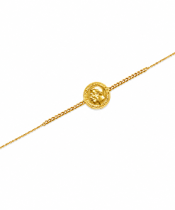 18K Yellow Gold Bracelet (1.25g)