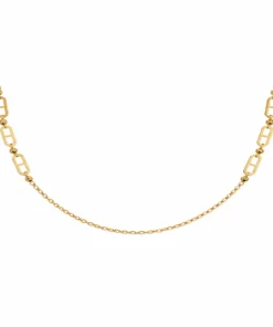 18K Yellow Gold Necklace (3.41g)