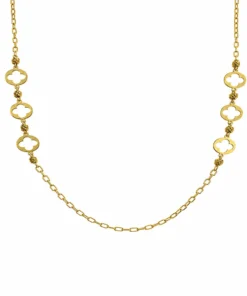 18K Yellow Gold Necklace (3.45g)